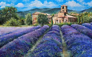 Radosław Popek - PROVENCE. LAVENDER FIELD