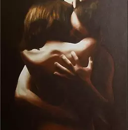 Marcin Szczepaniak - hugging