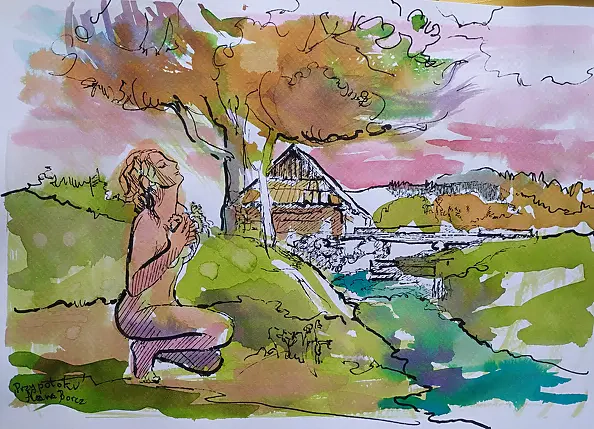 Anna Borcz - PRZY POTOKU