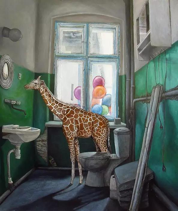 Krzysztof Polaczenko - At the watering hole 2015