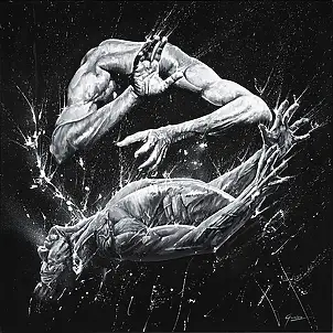 MATEO GODINO, PURGATIO,  - płótno, 140 x 140