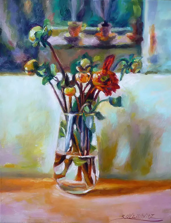 Barbara Gulbinowicz - Dahlia buds