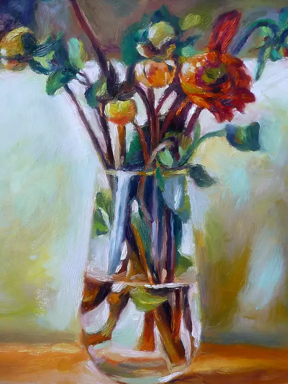 Barbara Gulbinowicz - Dahlia buds