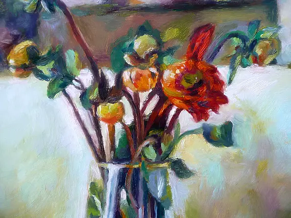 Barbara Gulbinowicz - Dahlia buds