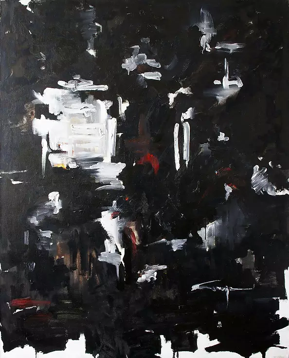 Zbigniew Gonciarz - Painting. A gloomy picture