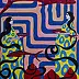 Oksana Chumakova, Painting "Fish in a Pitcher!", 2026., Acrylic painting - canvas, 50 x 70