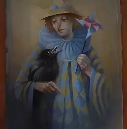 Dorota Leniec Lincow - Pajac and crow