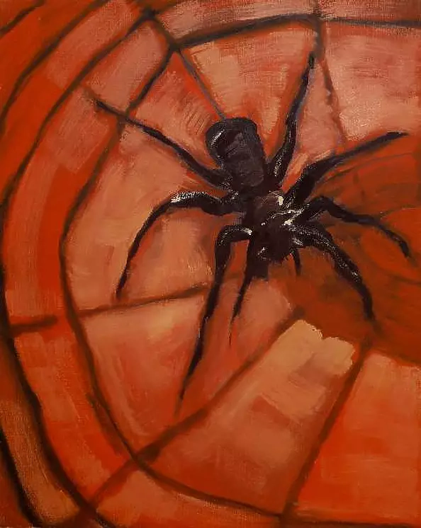 Andrzej Zujewicz - Pająk 1 dyptyk