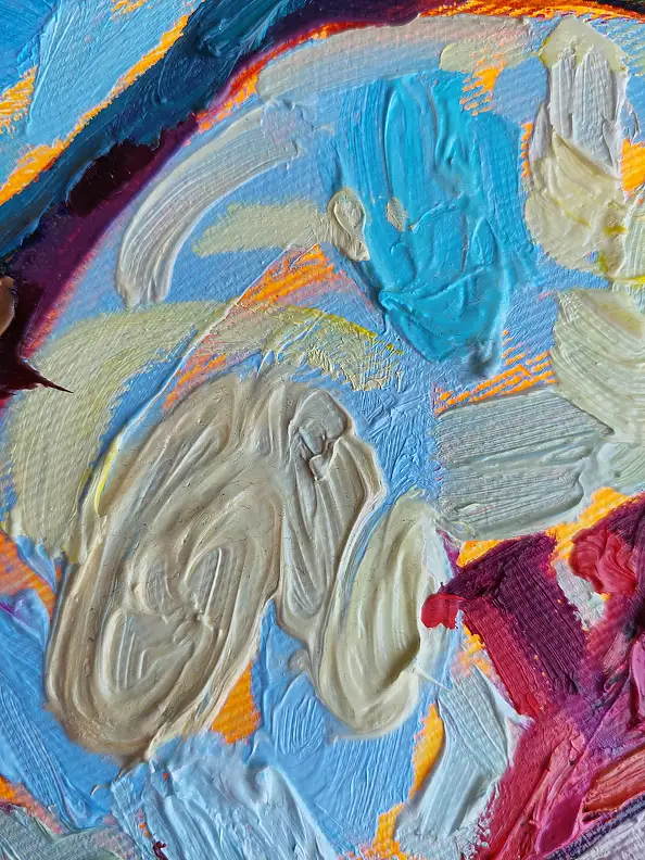 Anastasiia Kurkova, Pałac Brunitskich, Obraz olejny - płótno, 60 x 50