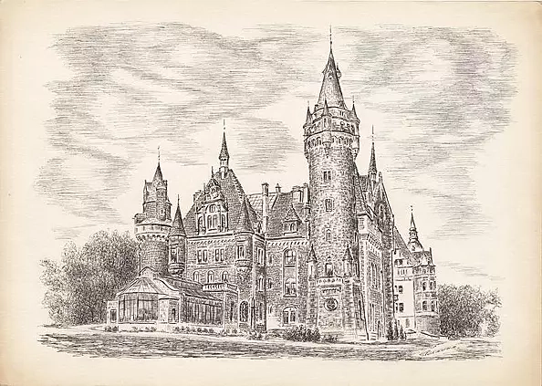 Grzegorz Fuławka - The palace in Moszna