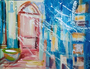 Anna Borcz - Palace entrance