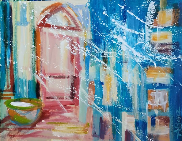 Anna Borcz - Pałacowe wejście 