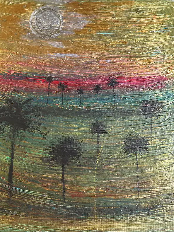 Anna Szarek - palm trees