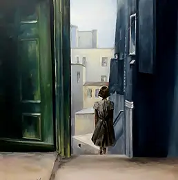 Iwona Simka-Surma, Tagebuch 3, Acrylgemälde - , 80 x 100