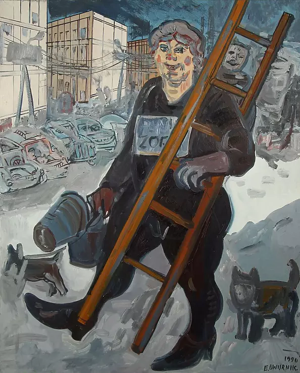 Edward Dwurnik - Zofia - 1990