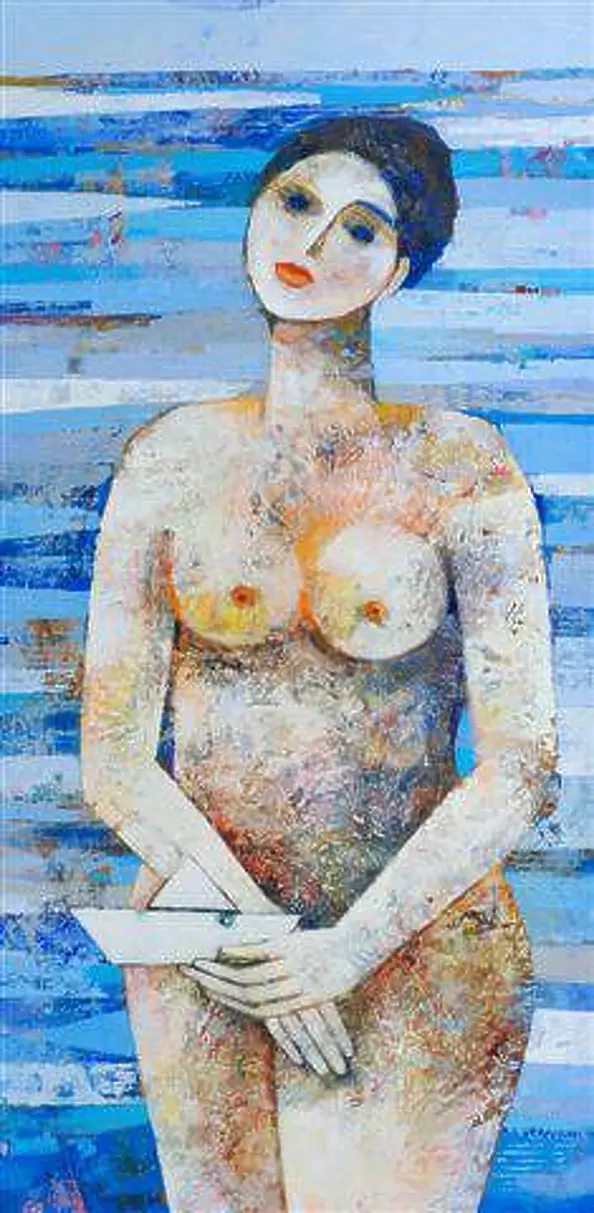 Alicja Słaboń Urbaniak - Pani z łódeczką