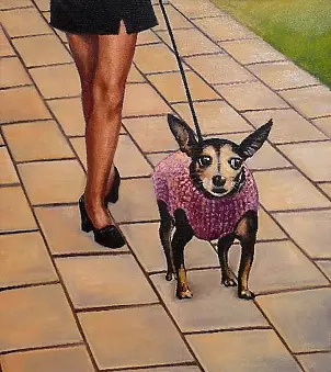 Andrzej Zujewicz - Lady with a dog