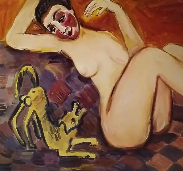 Jolanta Danys - Lady with a dog