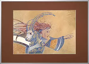 Krzysztof Trzaska - "Miss and Capricorn" from the series "Zodiac Signs"