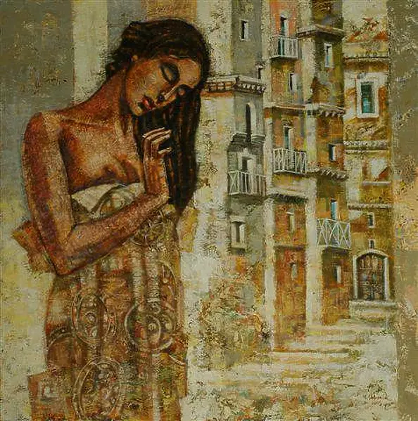 Maciej Urbaniak - Lady in white