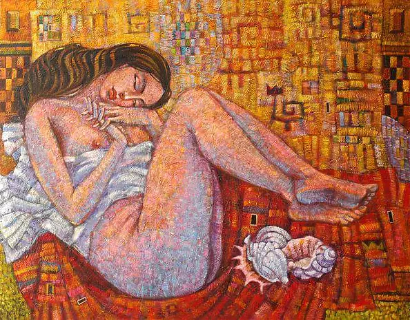 Maciej Urbaniak - Virgo with shells