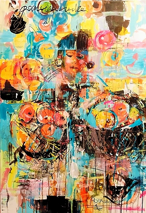 Dariusz Grajek - Lady with oranges...