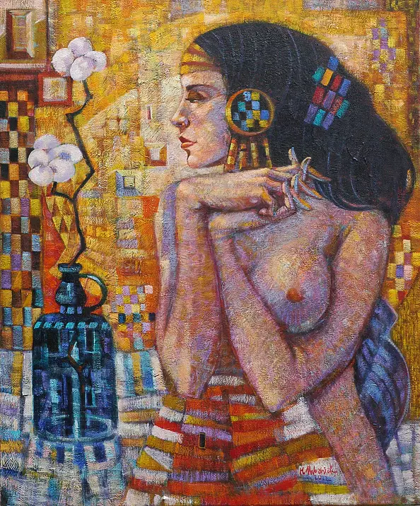 Maciej Urbaniak - Virgo with marsh orchid