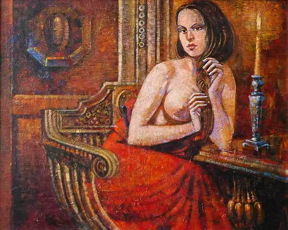 Maciej Urbaniak - Virgo with a candle