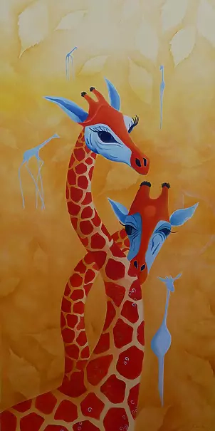 Jolanta Kitowska - Miss Giraffes Fall