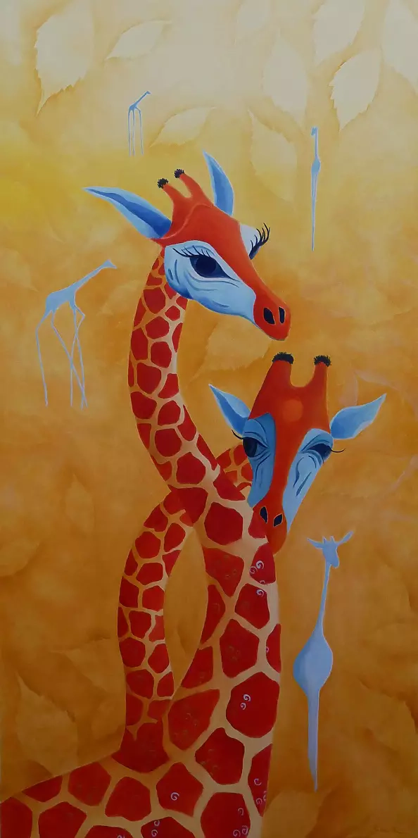 Jolanta Kitowska - Miss Giraffes Fall