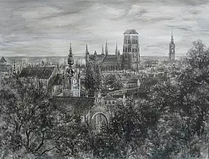 Zdzisław Kruszyński - Panorama Gdańska