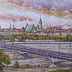 Cezary Zbrojewski - Panorama des alten Warschau