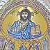 Ryszard Kostempski - Pantokrator by. mosaic coming from the Sicilian cathedral in Cefalu XII.