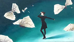 Włodzimierz Kukliński - paper butterflies