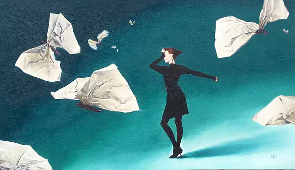 Włodzimierz Kukliński - paper butterflies