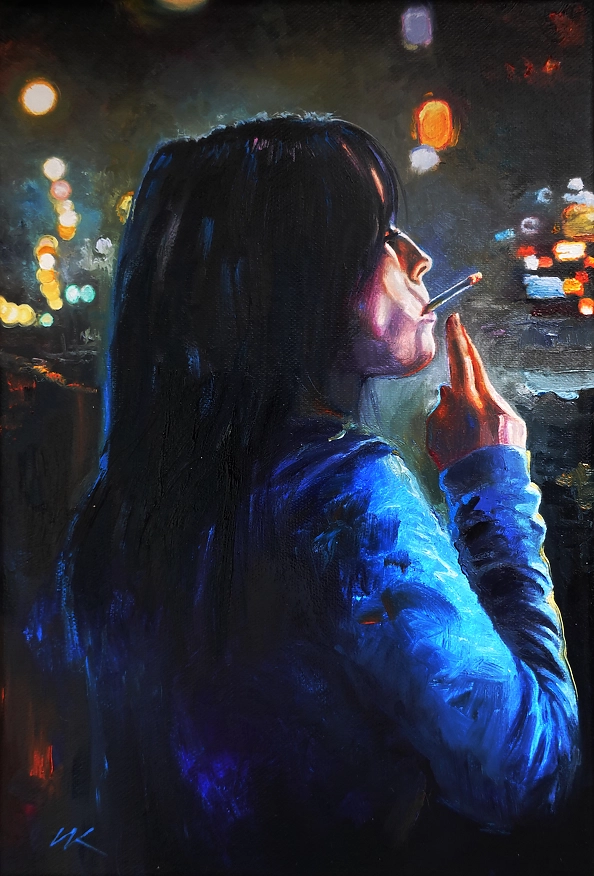 Włodzimierz Kukliński - A cigarette for the night