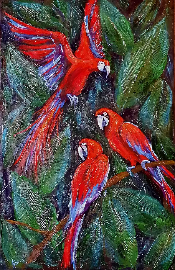 Krystyna PALCZEWSKA - Papugi