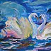 Anna Borcz - A pair of swans