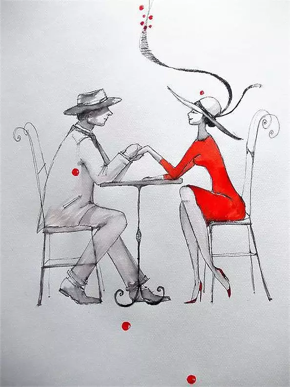 Adriana Laube - Couple on forever