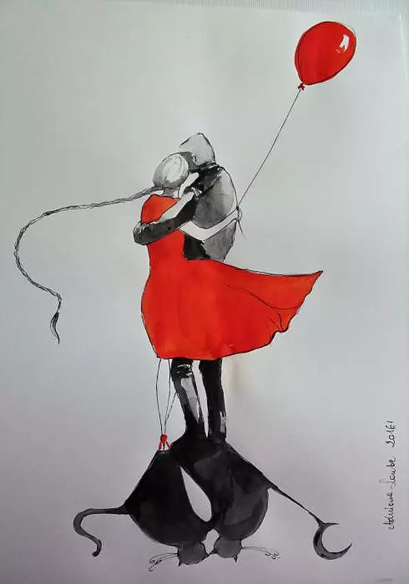 Adriana Laube - A pair of balloon