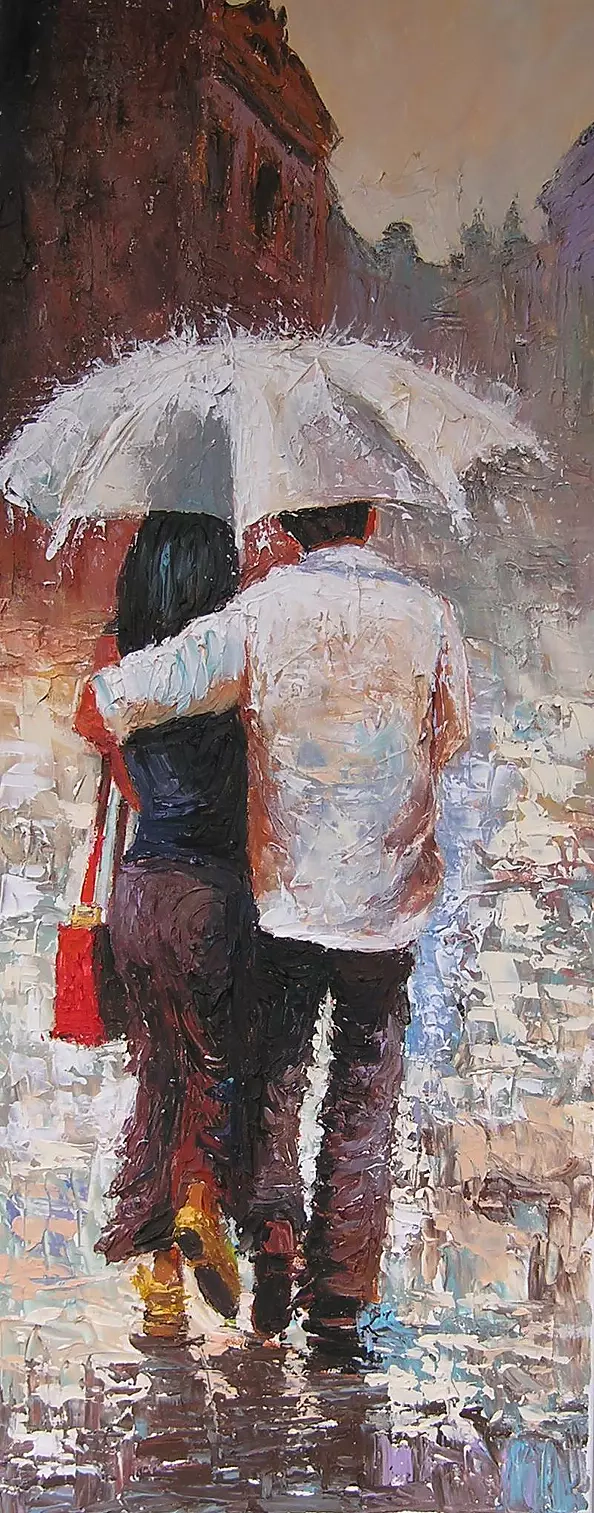 Marlena Łozińska - Para z parasolem