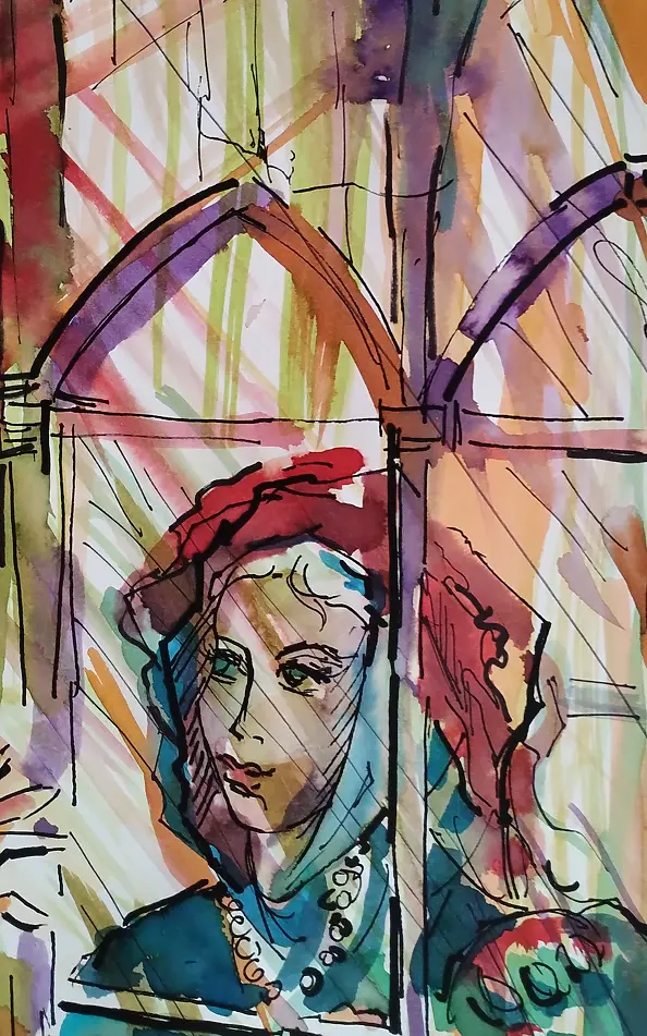 Anna Borcz - Gotyckie okno