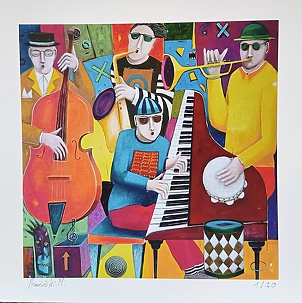 Mirosław Nowiński - "Paranoid Jazz" FineArtPrint