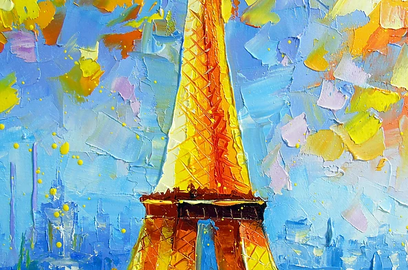 Olha Darchuk - Paris, Paris - love