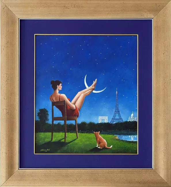 Rafał Olbiński - Paris - Third Dimention of Time