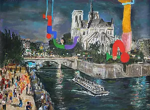 Stanisław Młodożeniec - Paris par nuit