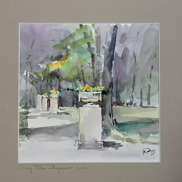 Piotr Kolano - Park w Siarach (pałac Długoszów)