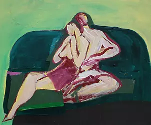 Mariola Paulina Żylińska Jestadt - Parka on the couch