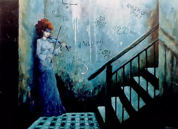 Witold Pazera - Parisian alley