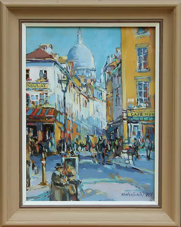 Piotr Rembieliński - Paryż, Montmartre